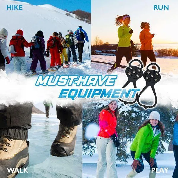1Pair Anti Slip Ice Traction Cleats