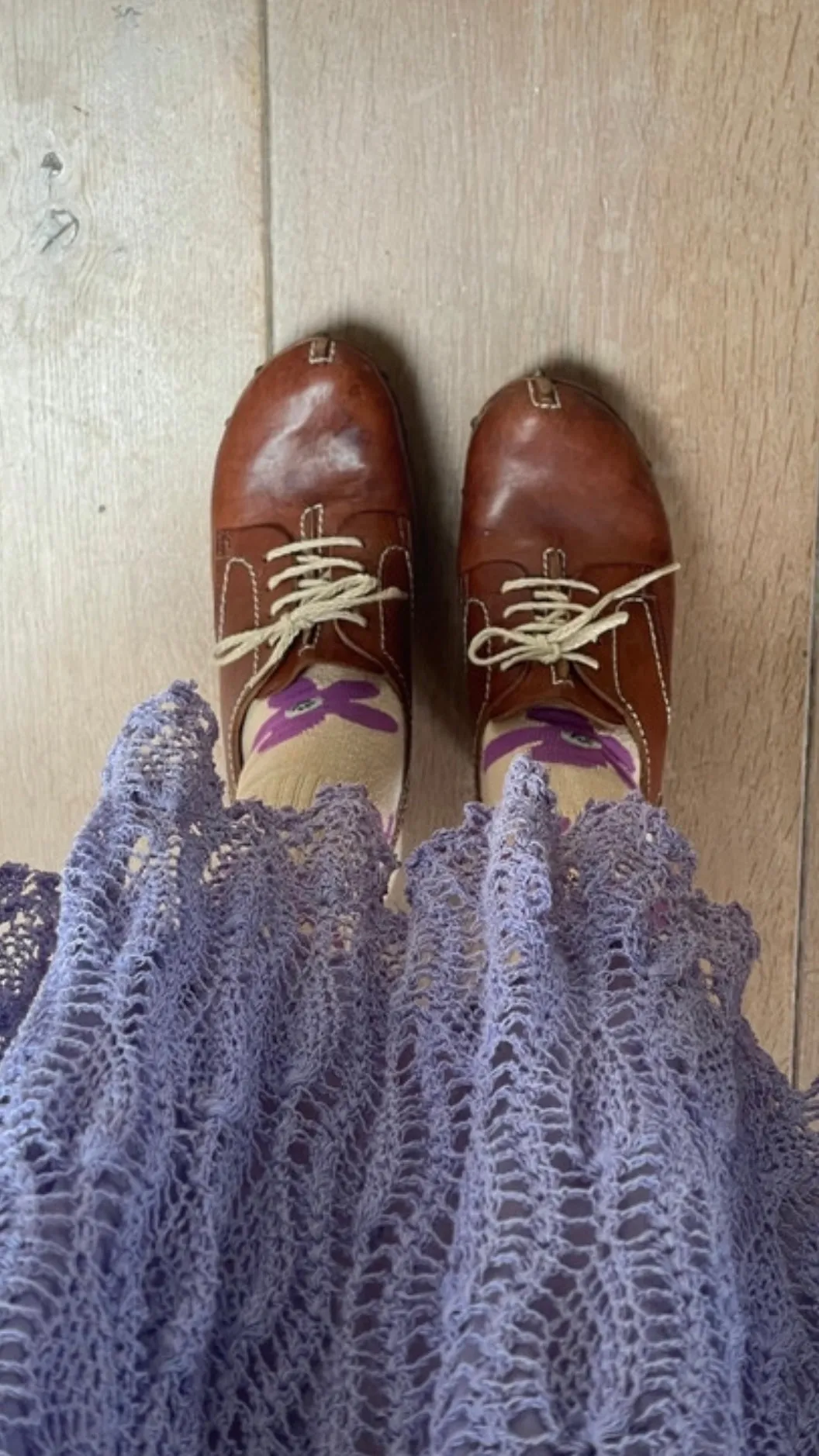 70s Leather Clogs