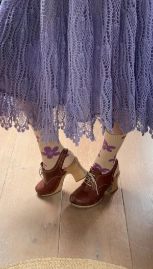 70s Leather Clogs