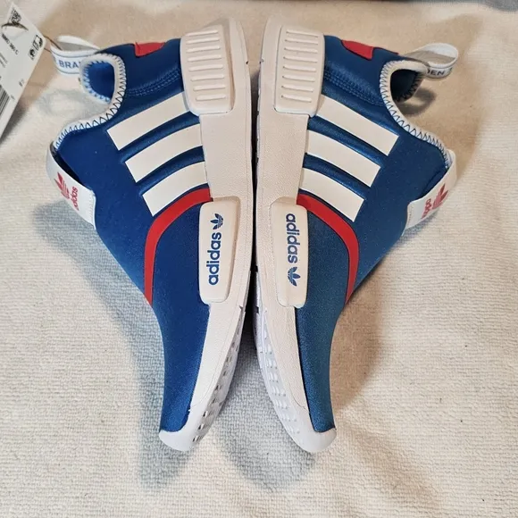 Adidas NMD 360 C Sneakers Shoes Blue White Red Unisex Kid's Size 3 NEW #GY9155