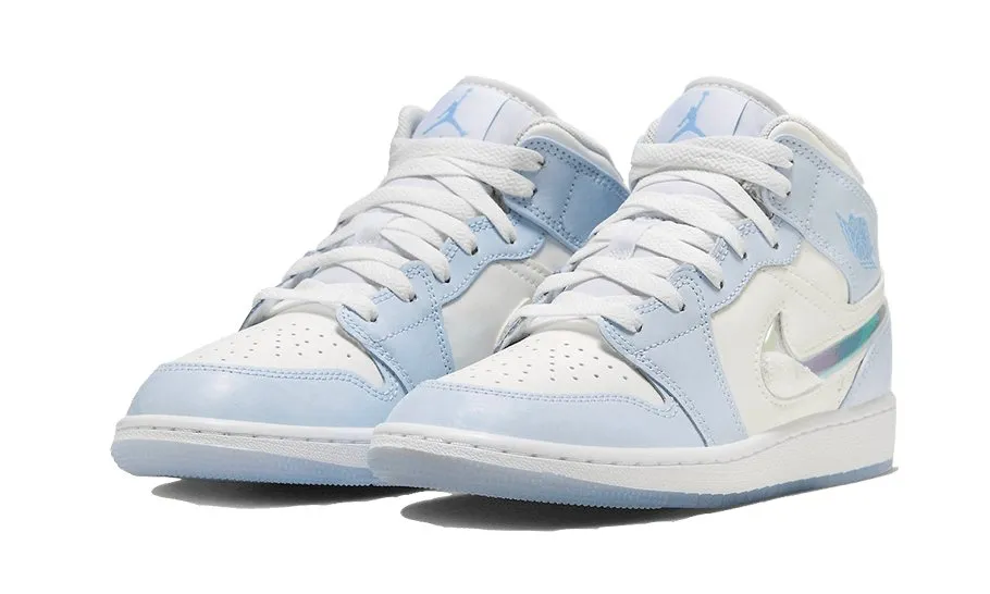 Air Jordan 1 Mid Glitter Swoosh