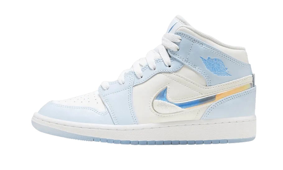 Air Jordan 1 Mid Glitter Swoosh