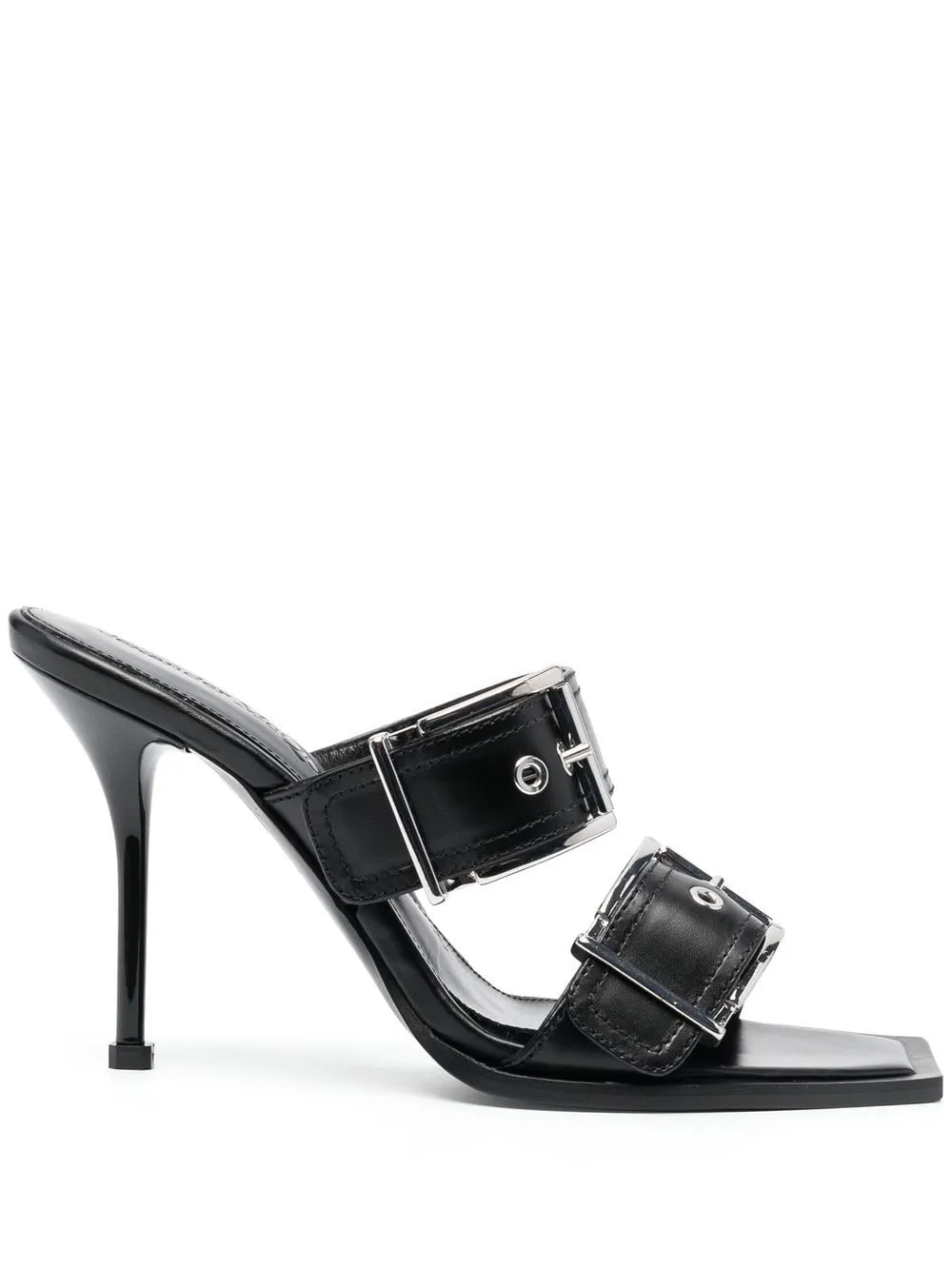 Alexander Mcqueen Black Sandals