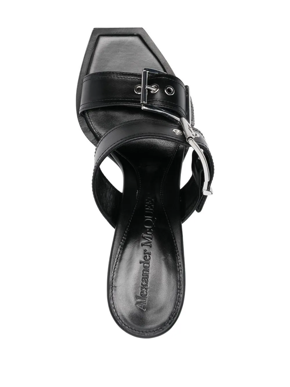 Alexander Mcqueen Black Sandals