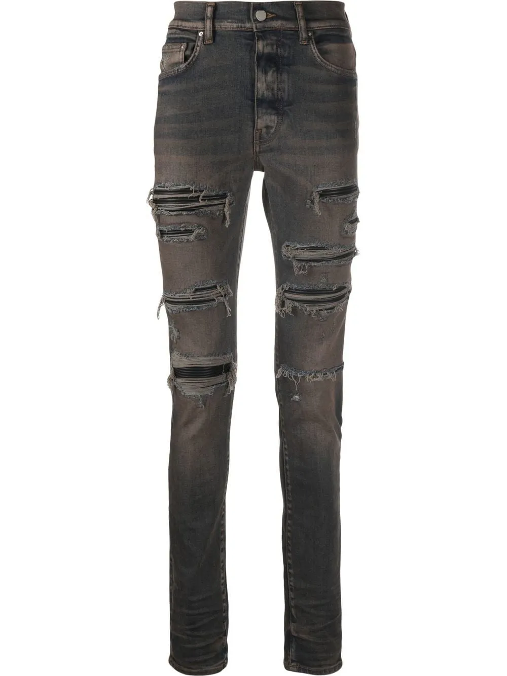 AMIRI distressed skinny-cut jeans