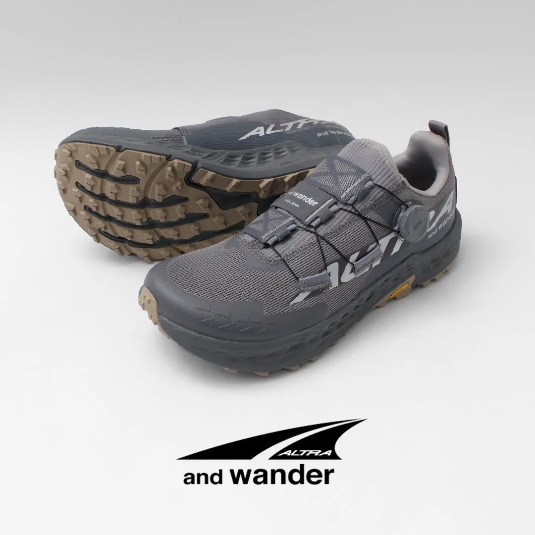 AND WANDER / Altra Collaboration Timp 5 BOA Sneakers