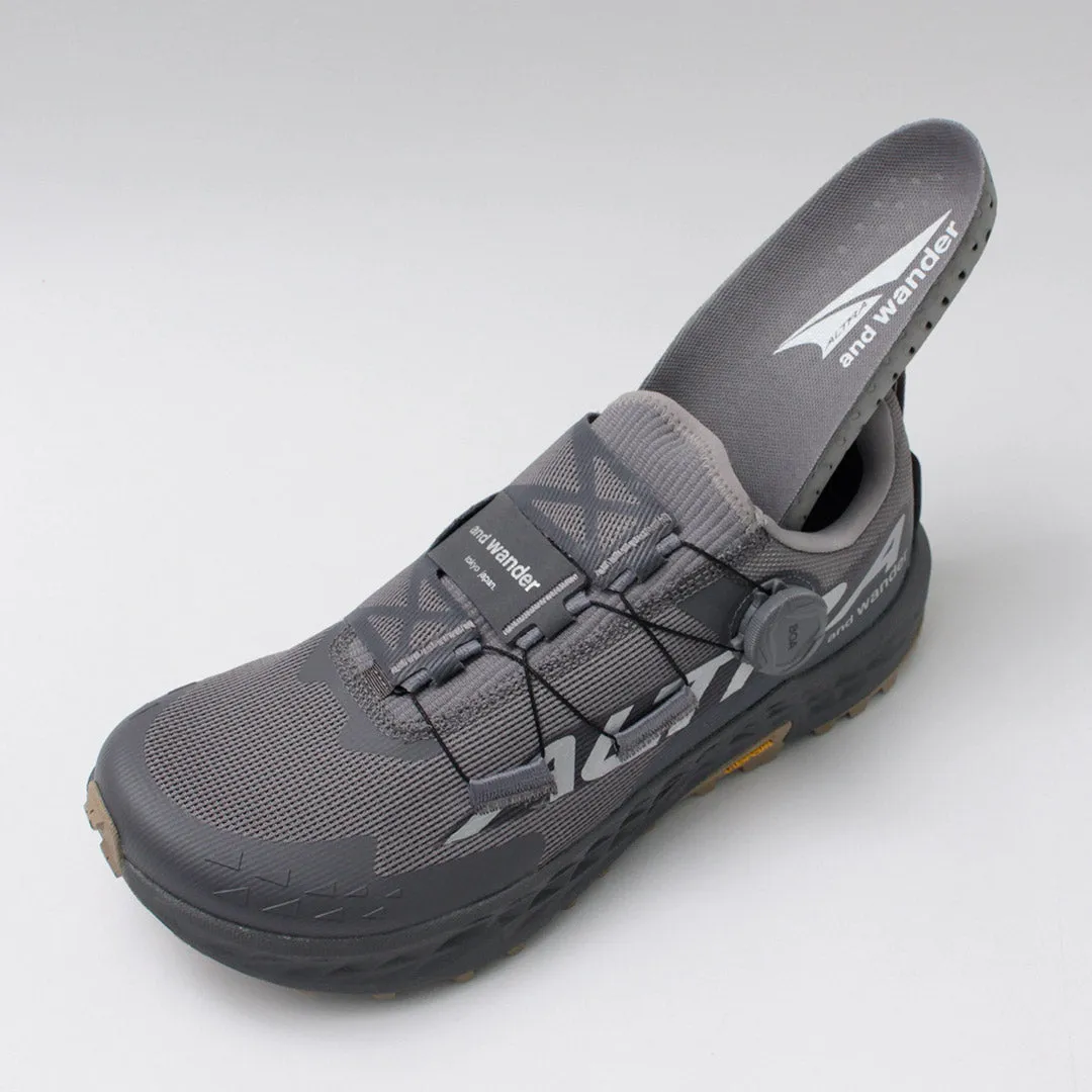 AND WANDER / Altra Collaboration Timp 5 BOA Sneakers