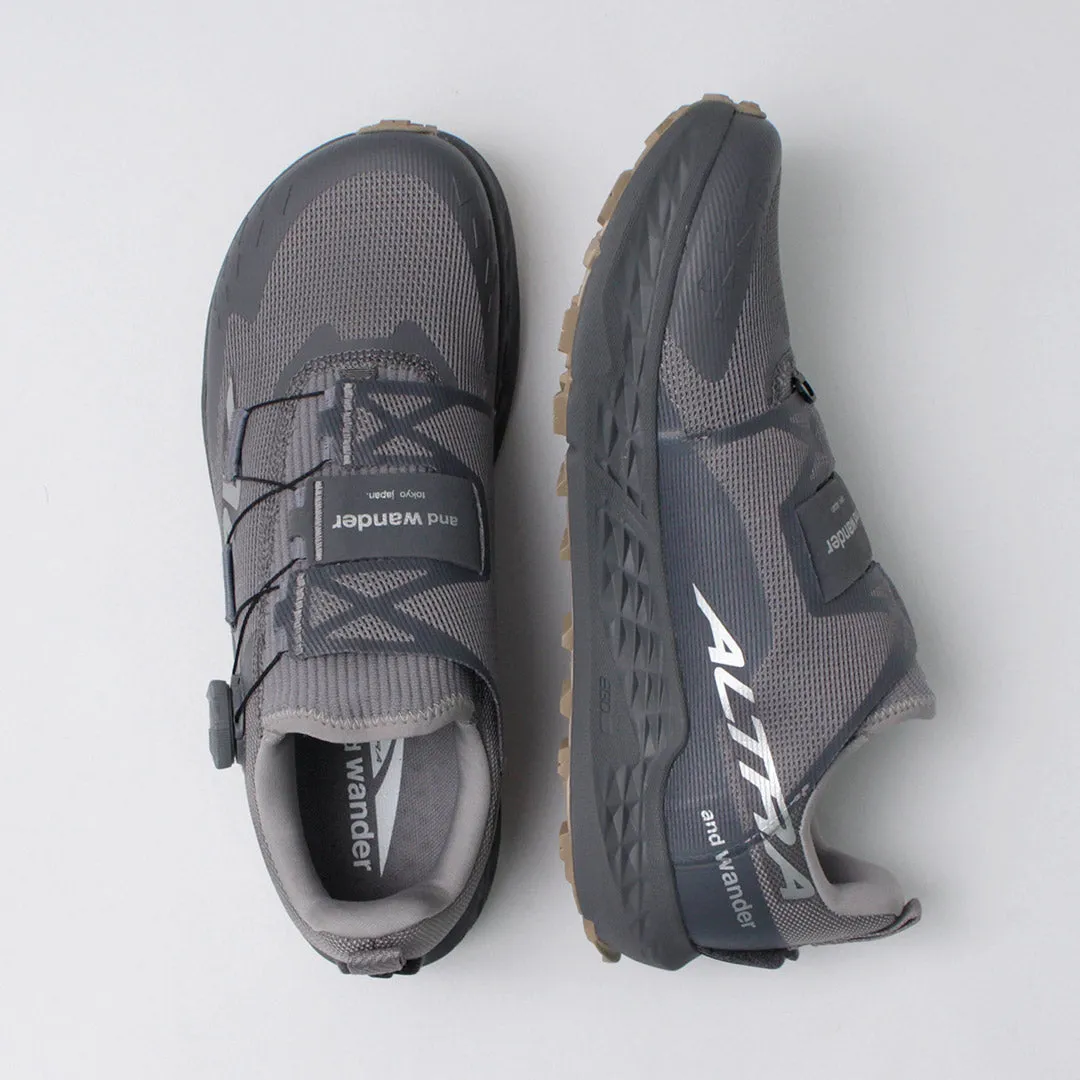 AND WANDER / Altra Collaboration Timp 5 BOA Sneakers