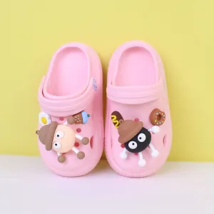 Attractive Pink Themed Kids Clogs