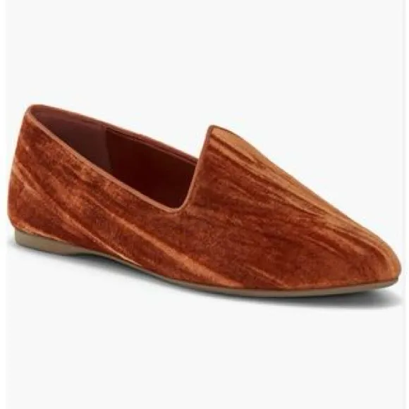 Birdies Heron Crushed Velvet Loafers