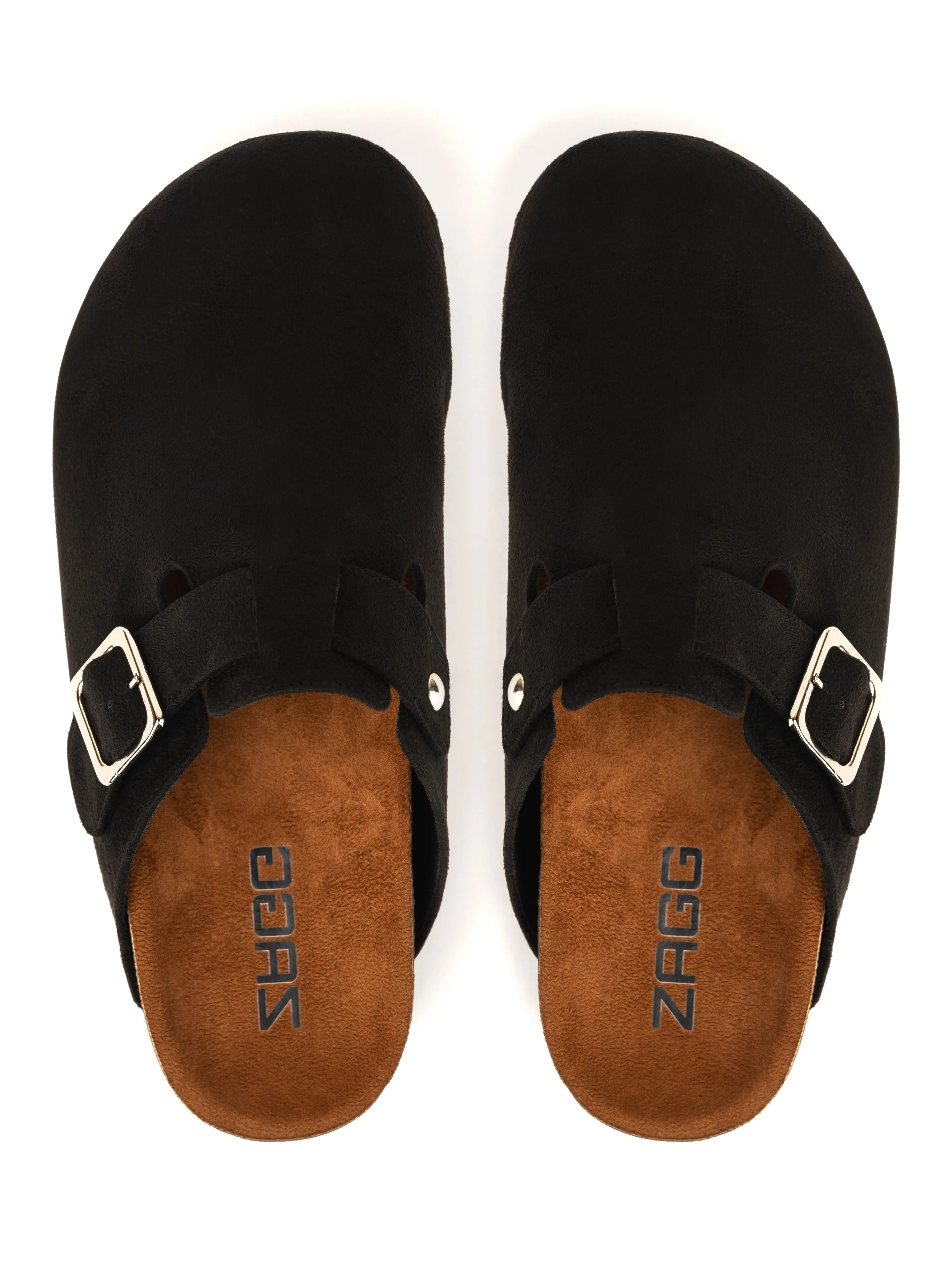 Black Studded Clogs