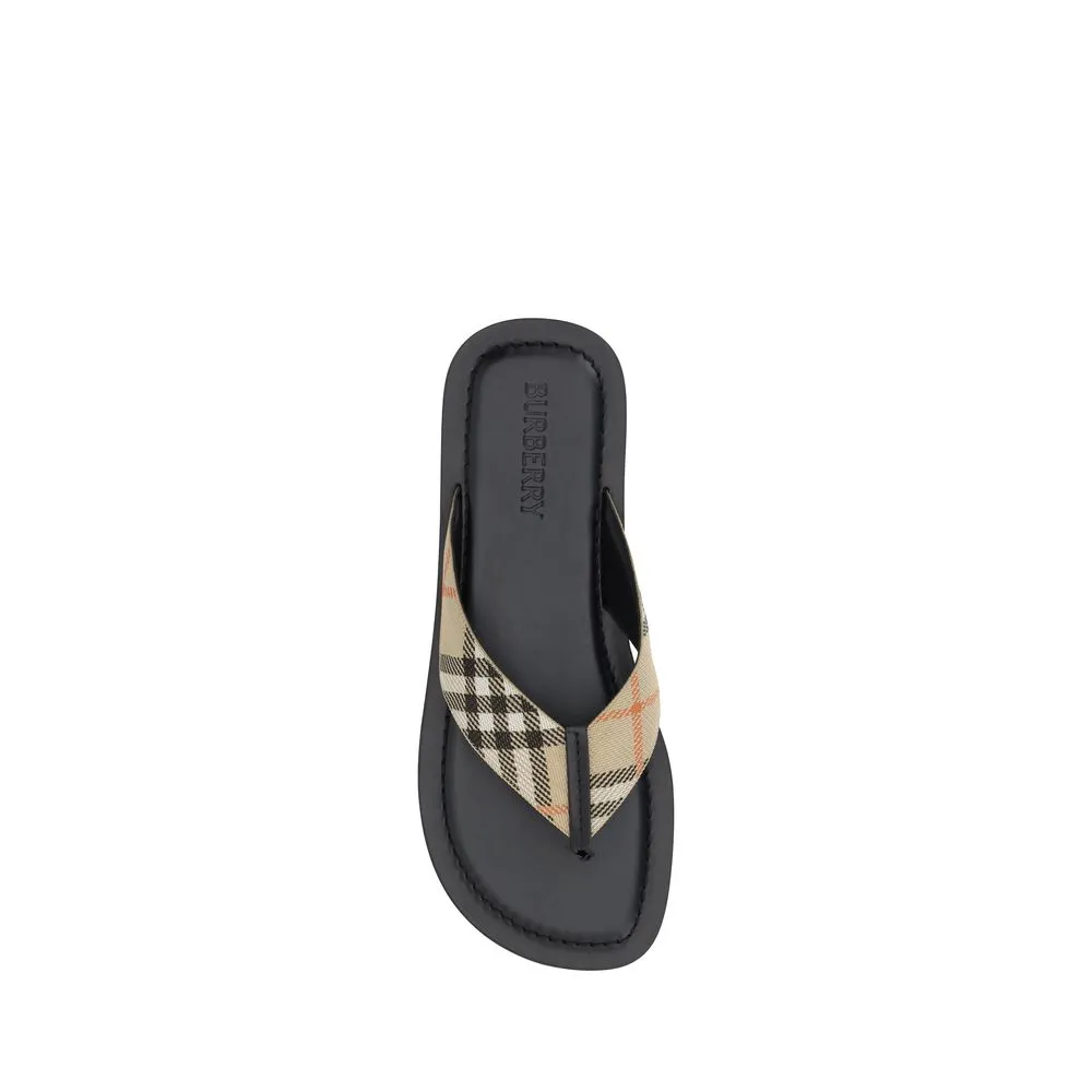 Burberry Pavilion Check Sandal