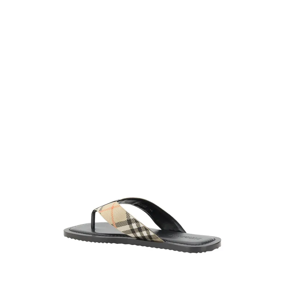 Burberry Pavilion Check Sandal