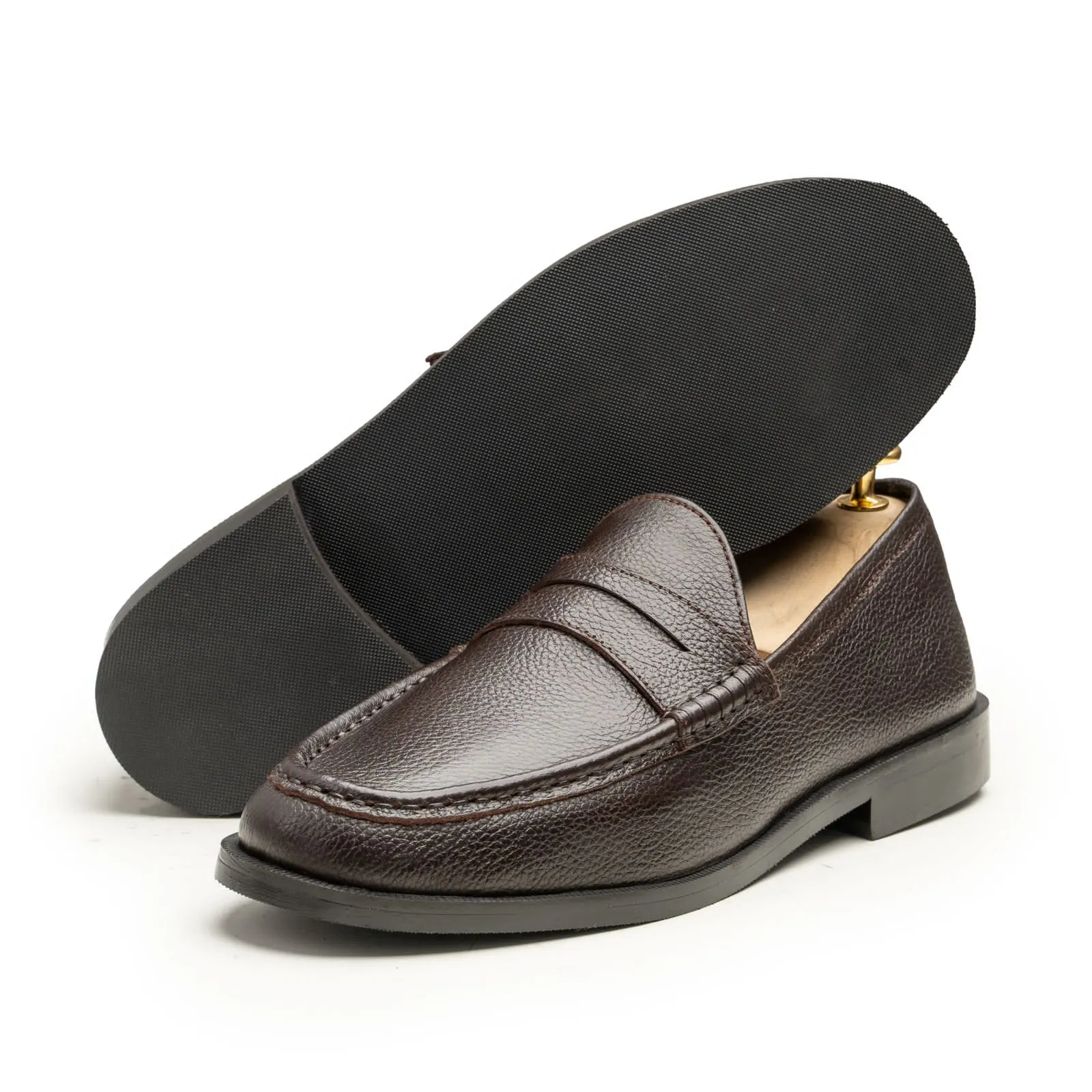 Cany - Wide Penny Loafers