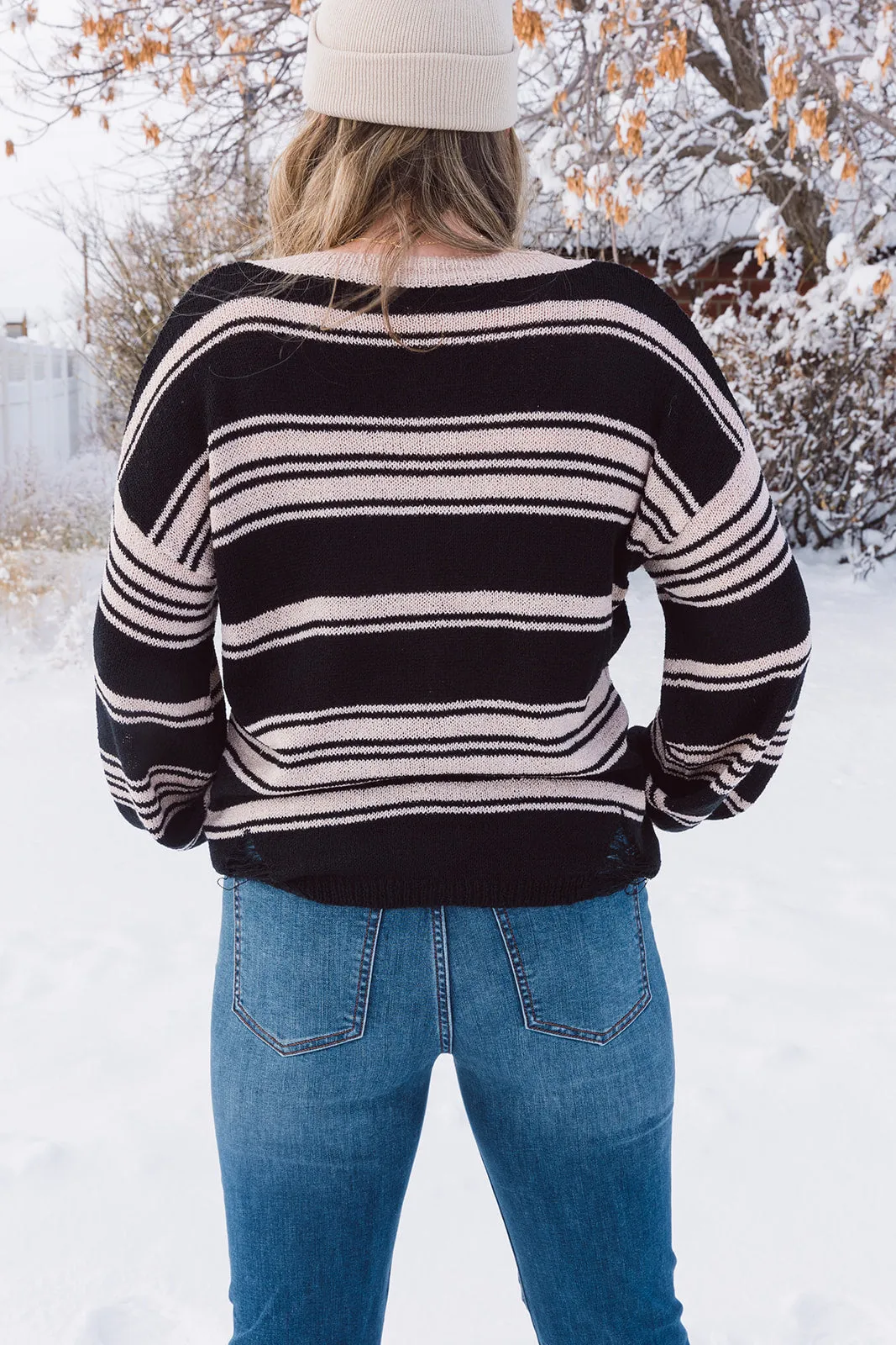 Cassidy Long Sleeve Knit Sweater