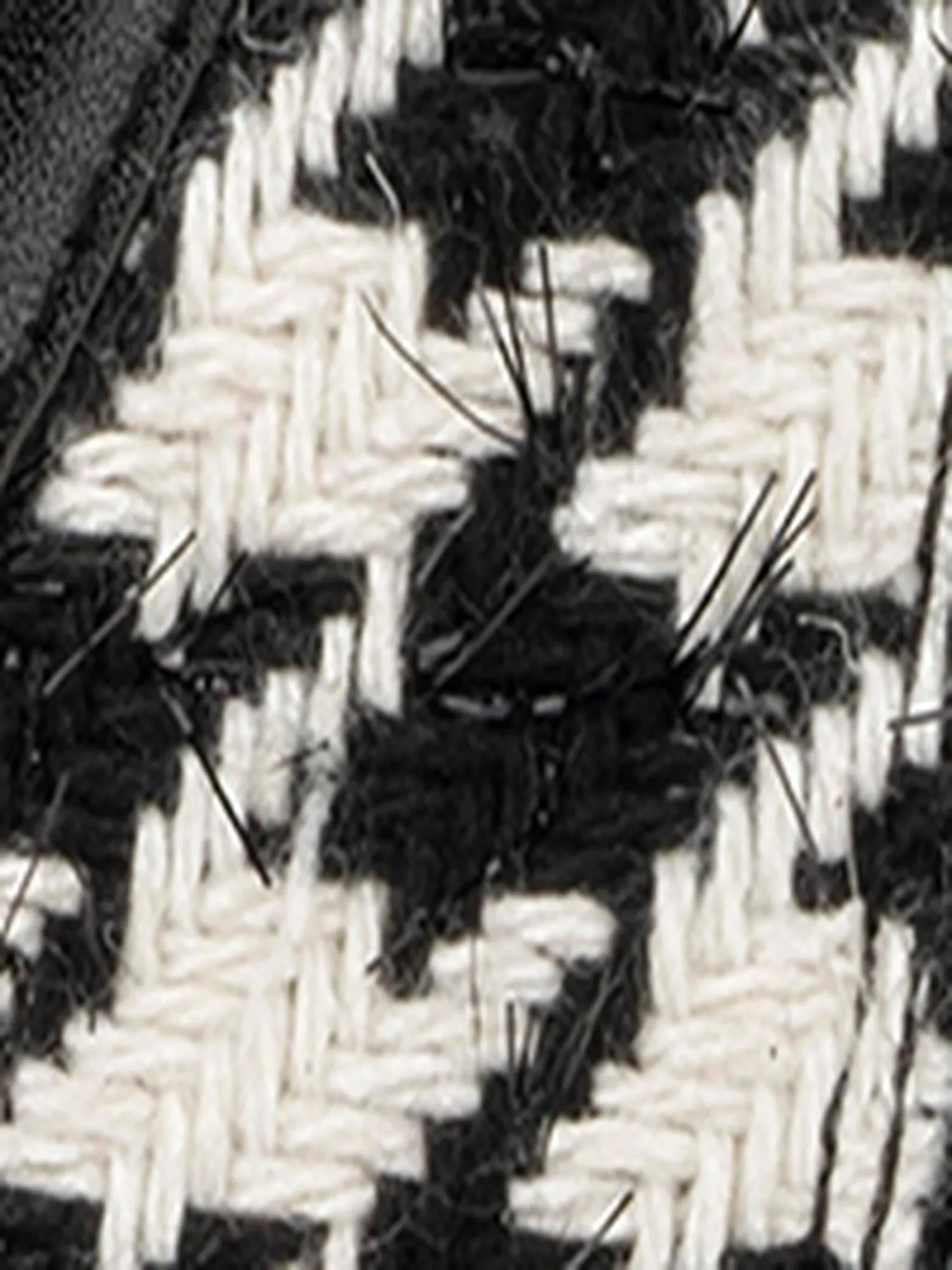 Christina Houndstooth Combat Boots