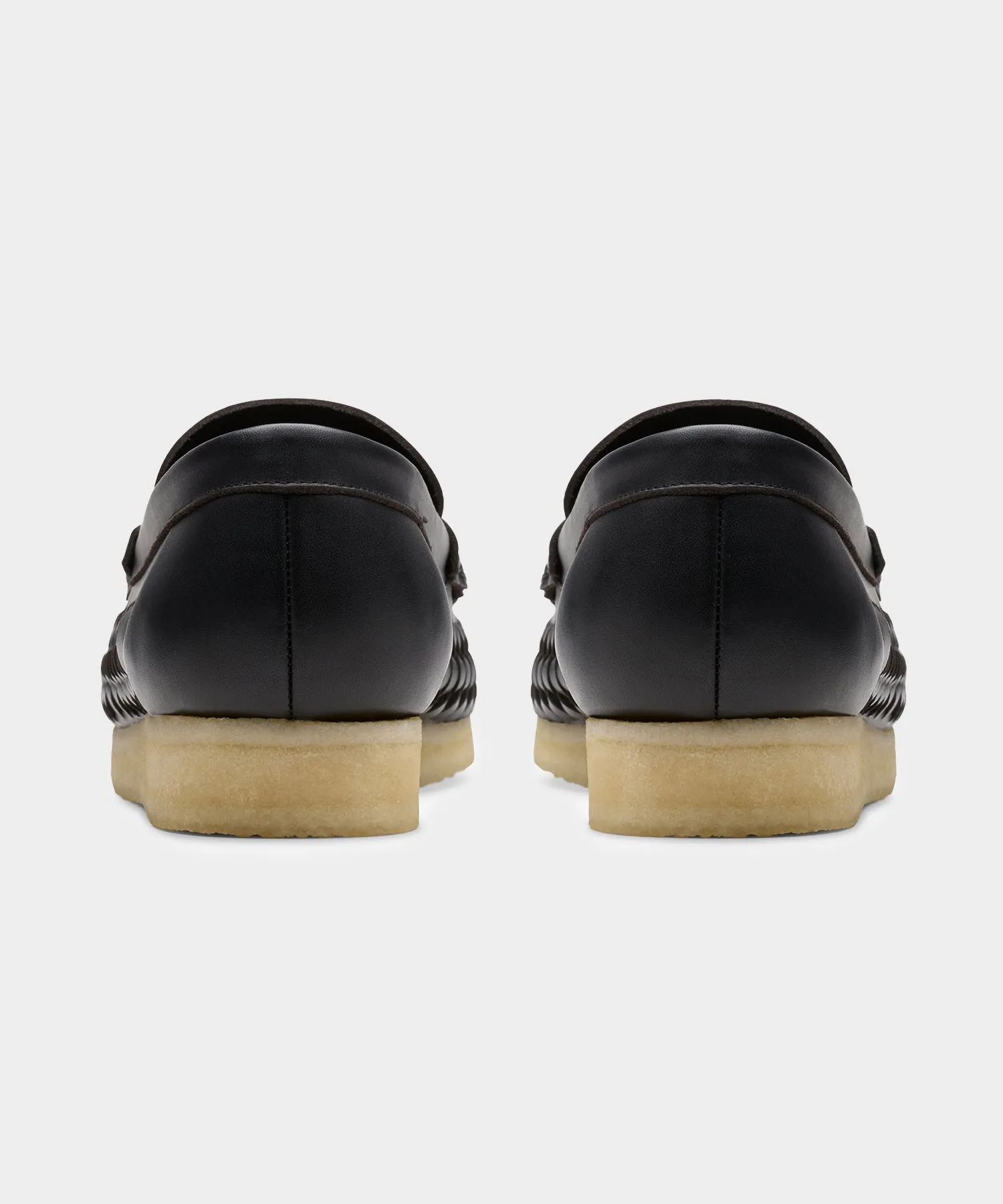 Clarks Penny Weave Leather Wallabee