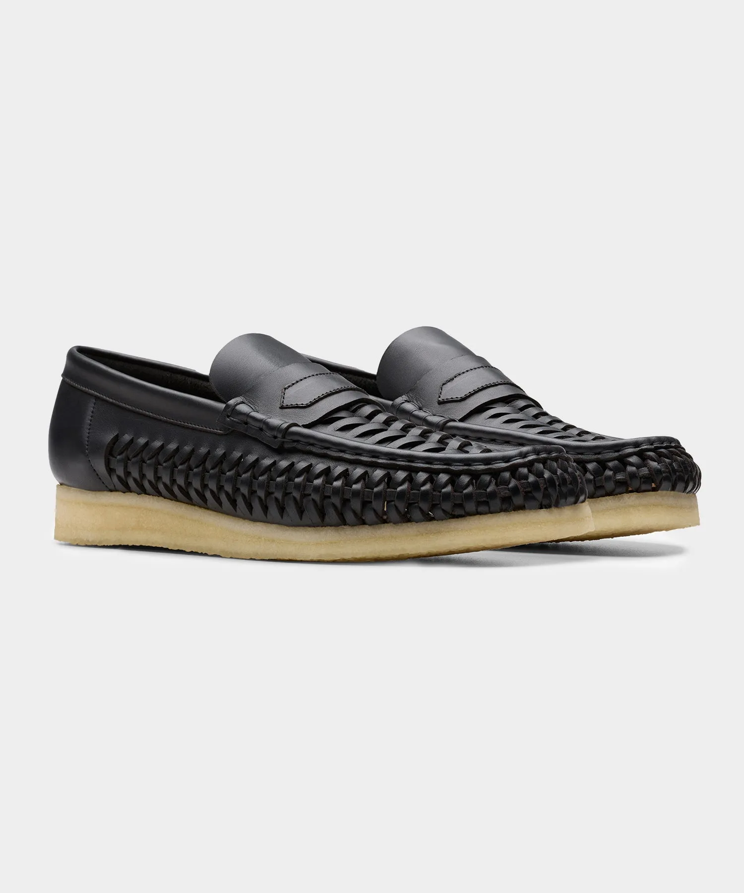 Clarks Penny Weave Leather Wallabee