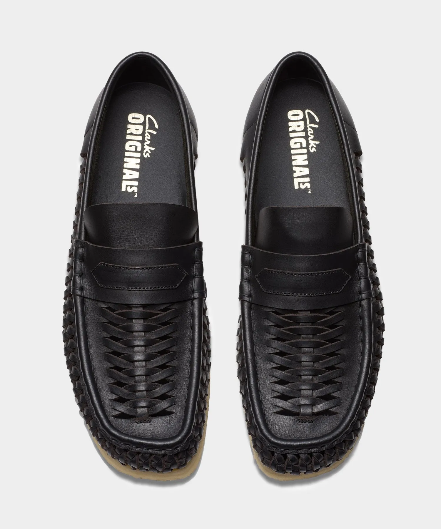 Clarks Penny Weave Leather Wallabee