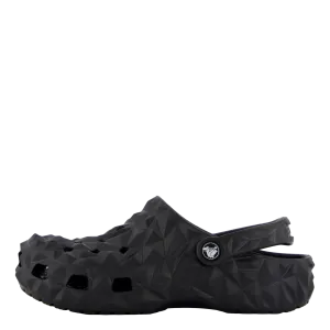 Classic Geometric Clog Black