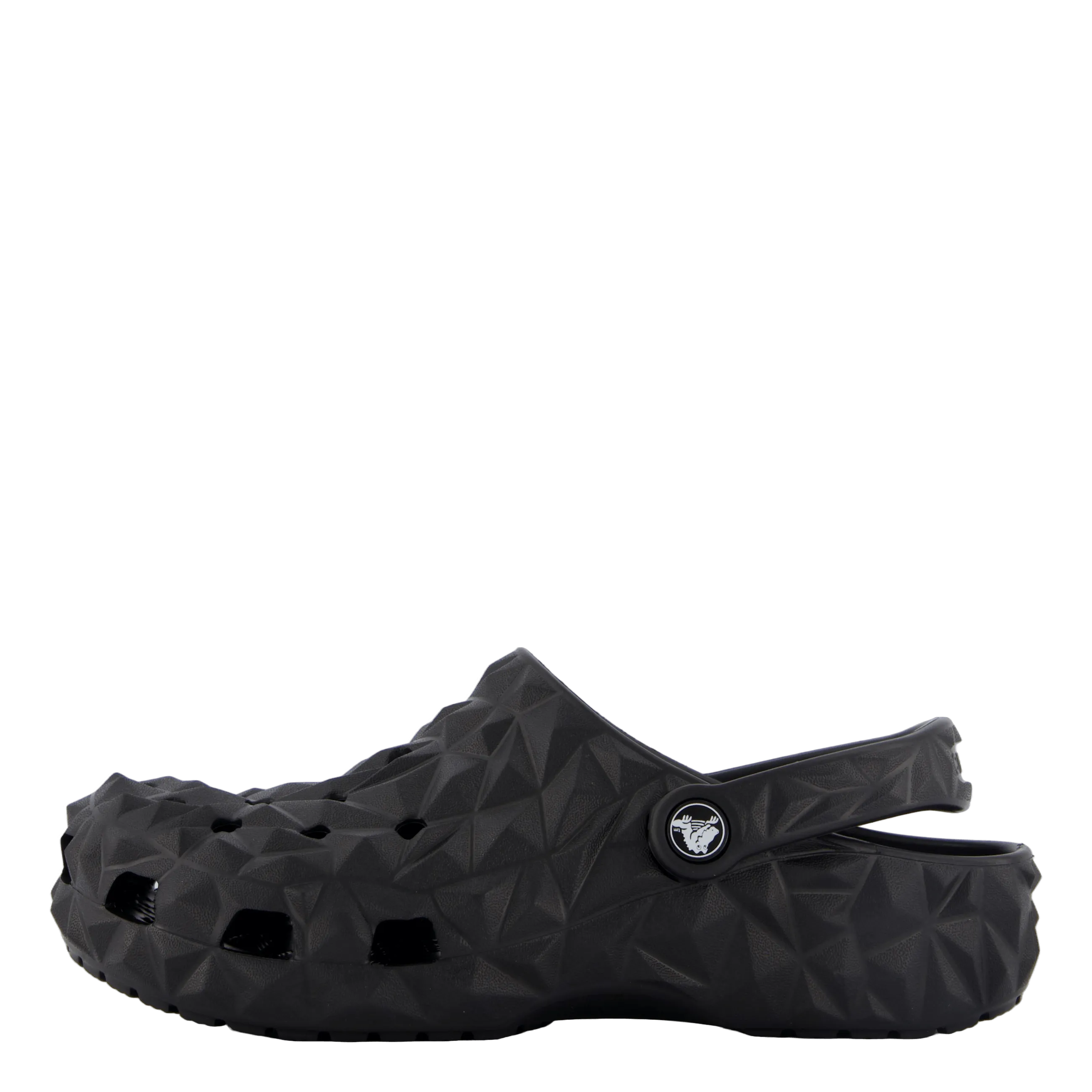 Classic Geometric Clog Black