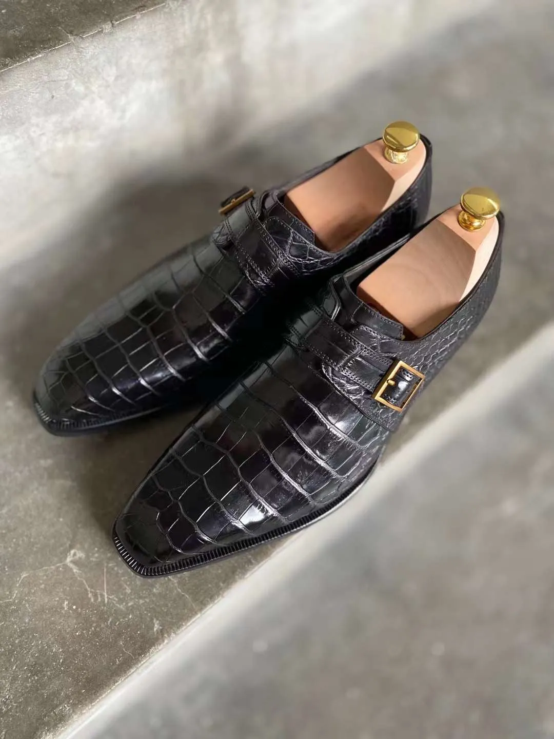 Crocodile Monk Straps