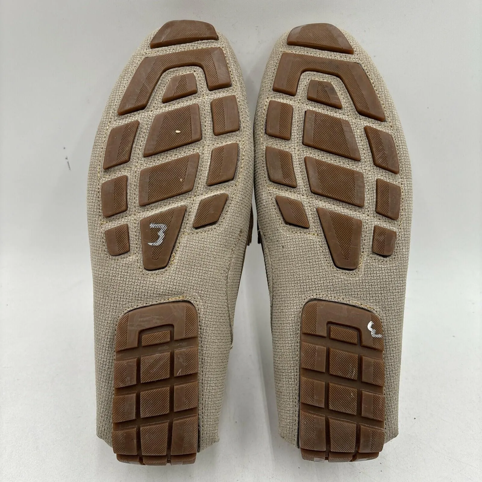 Donald Pliner DONNIEDR Leather Slip On Moccasin Driving Loafers Men’s Size 8.5M - Very Good