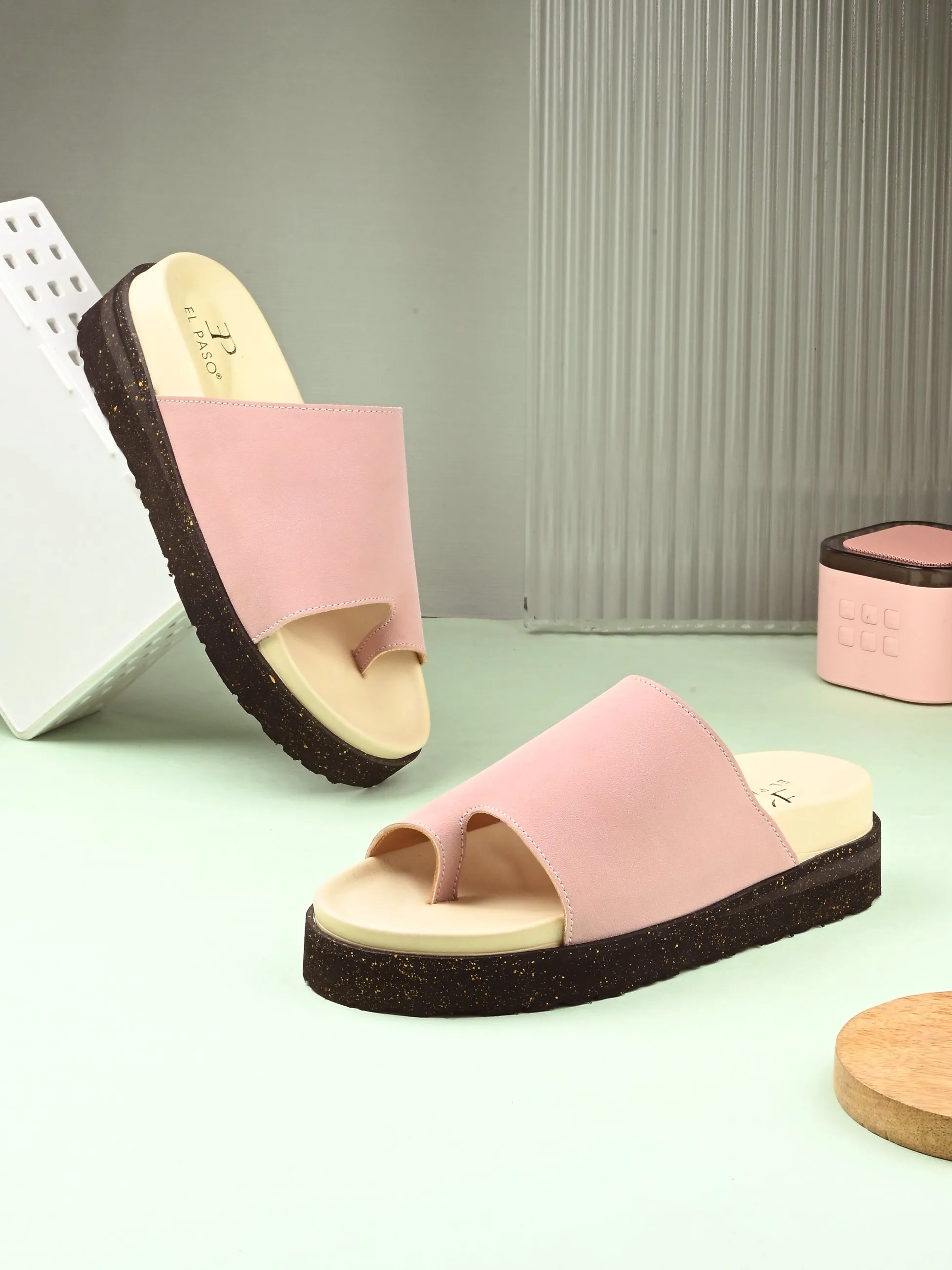 El Paso Platform Sandals with Bows