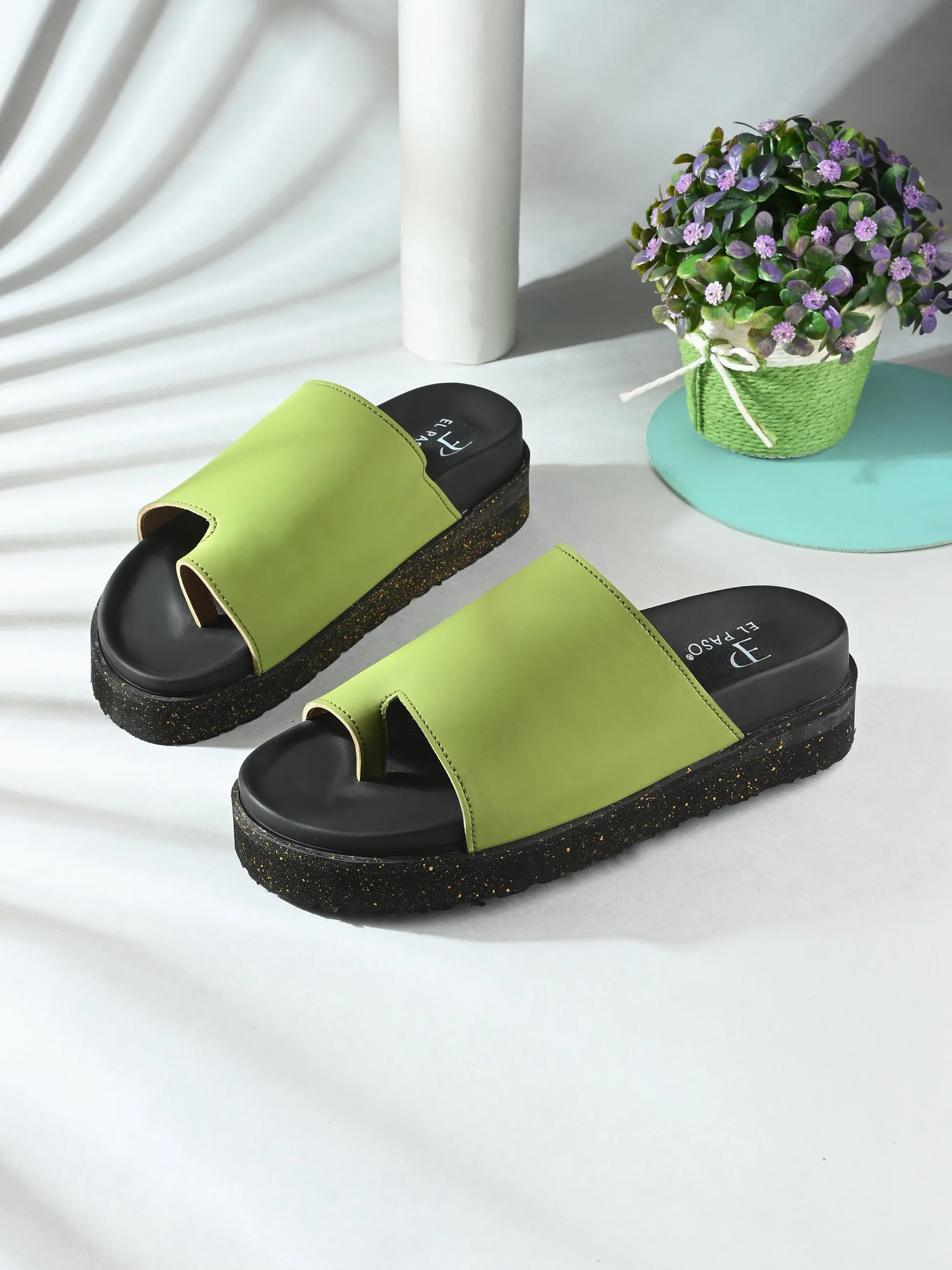 El Paso Platform Sandals with Bows
