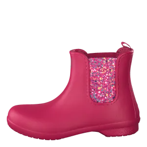 Freesail Chelsea Boot Women Berry / Dots