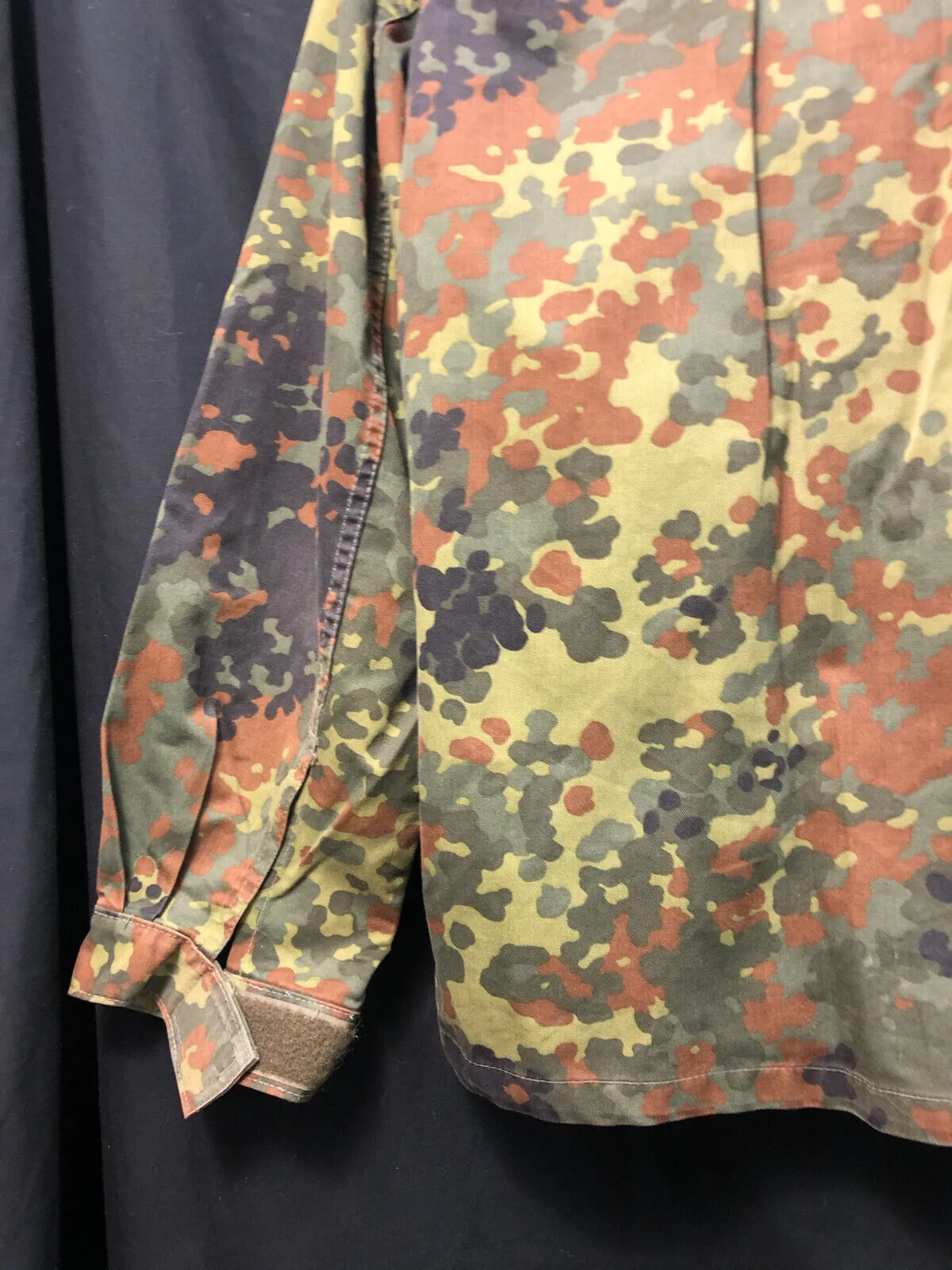 Genuine German Army Issue Flecktarn Camouflaged Combat Jacket Smock - 175/100