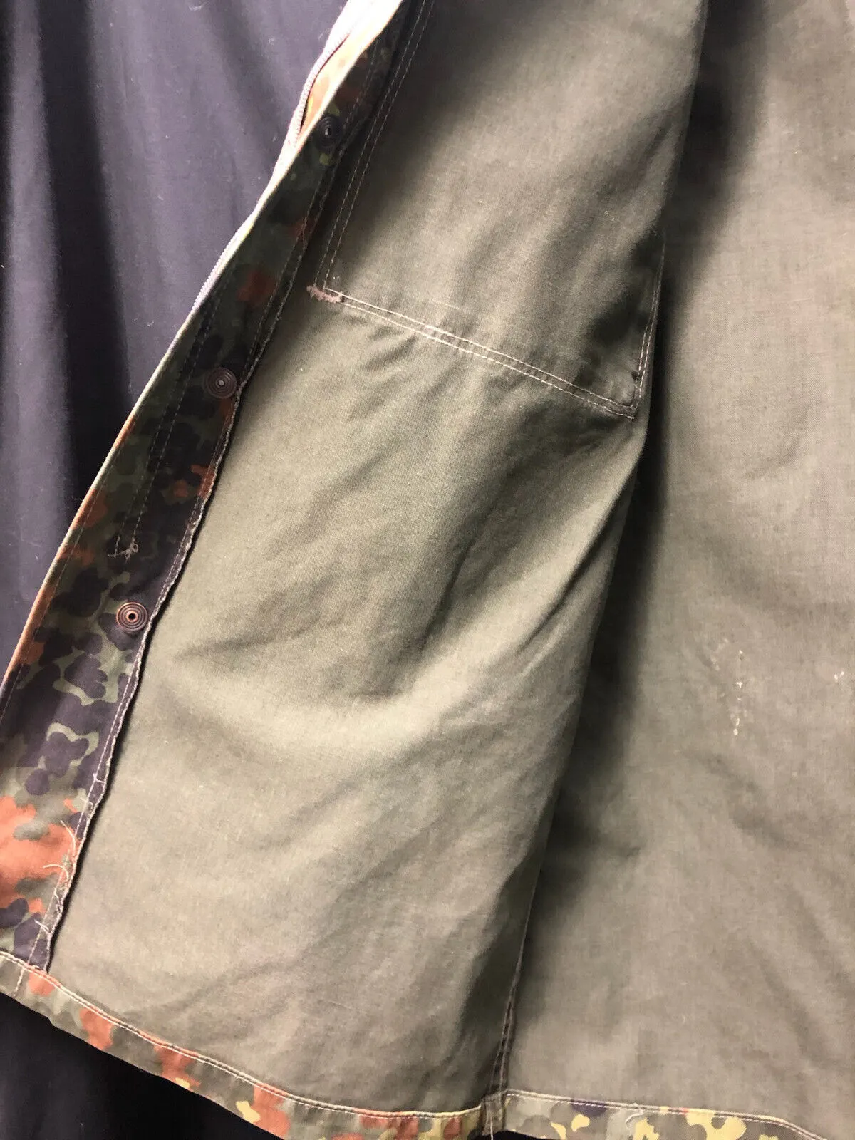 Genuine German Army Issue Flecktarn Camouflaged Combat Jacket Smock - 175/100