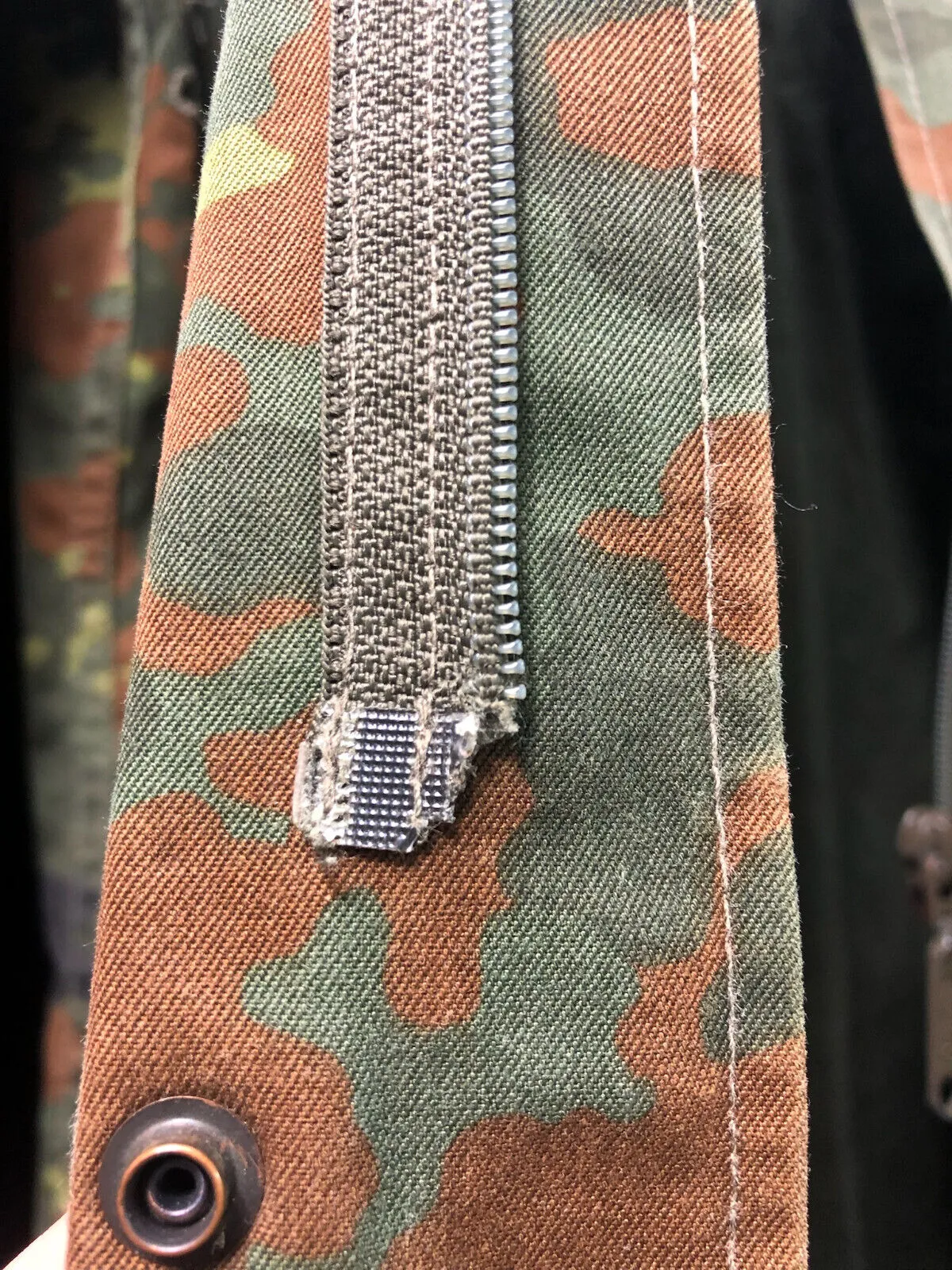 Genuine German Army Issue Flecktarn Camouflaged Combat Jacket Smock - 175/100