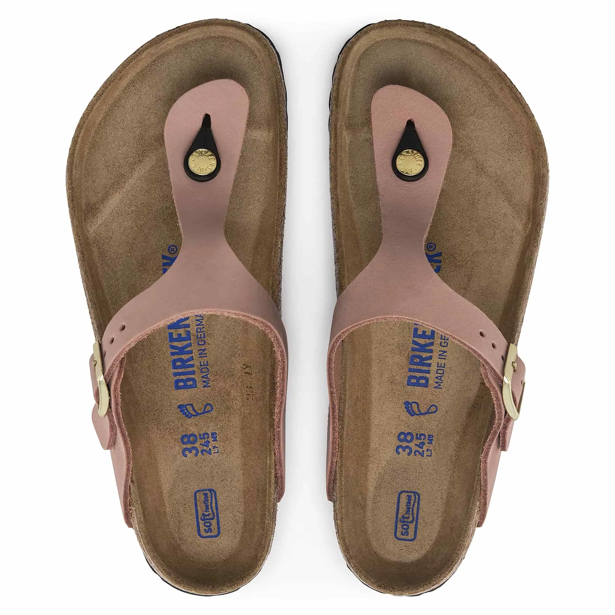 Gizeh Soft Footbed Nubuck Leather