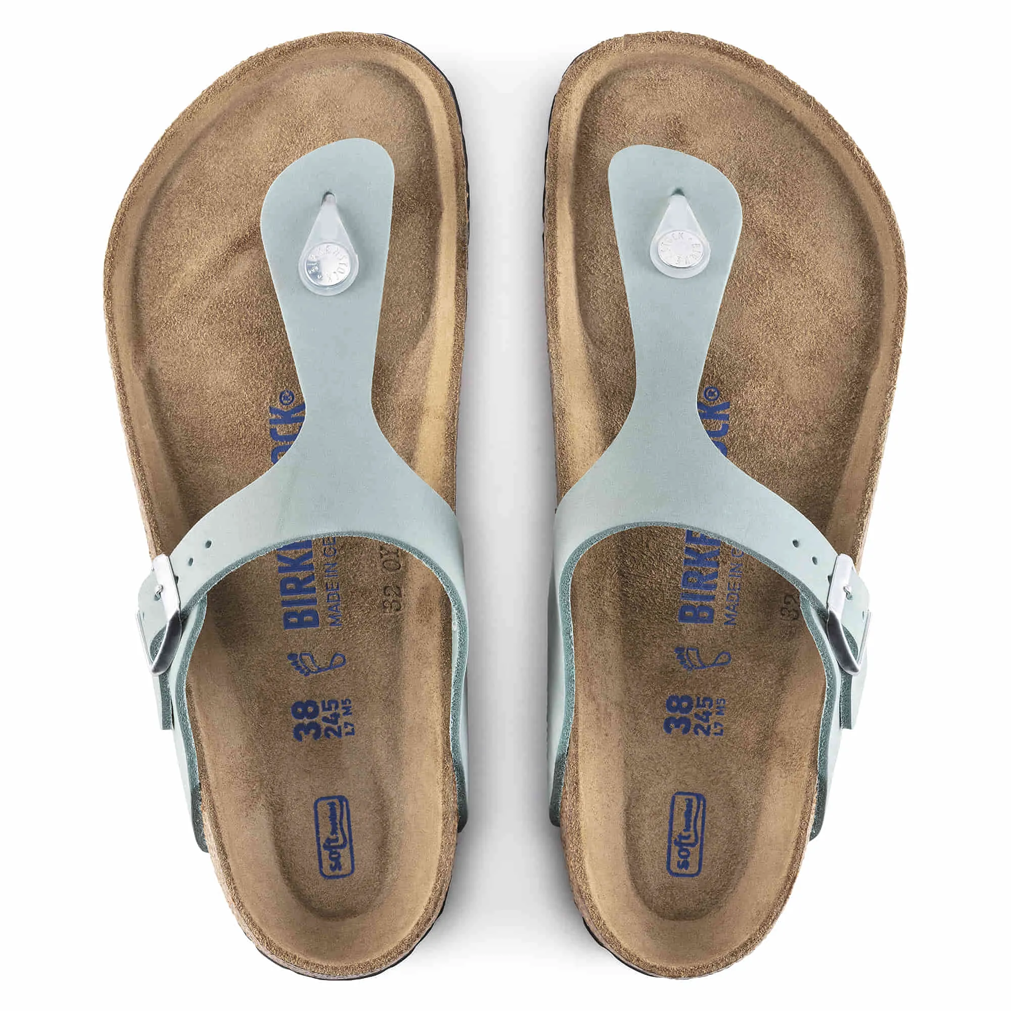 Gizeh Soft Footbed Nubuck Leather