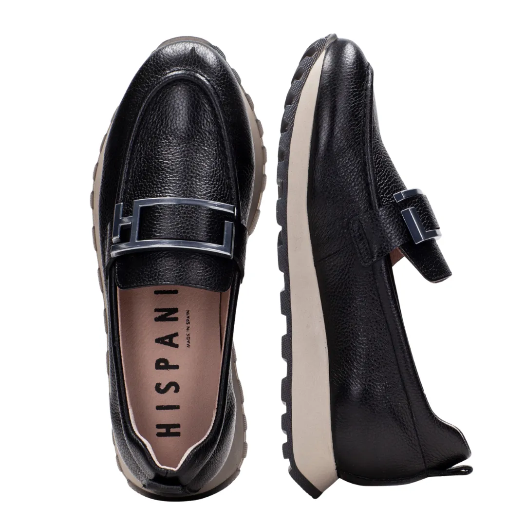 Hispanitas Cuero Sport Moccasin