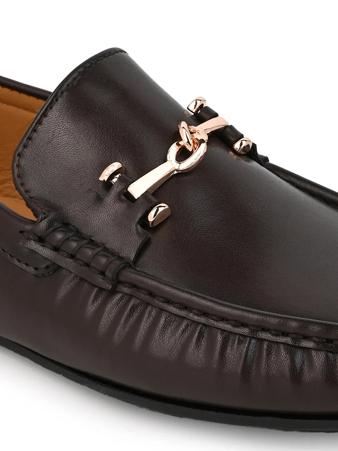 Hydes N Hues Brown Loafers for Men