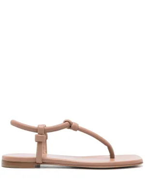 Juno leather thong sandals