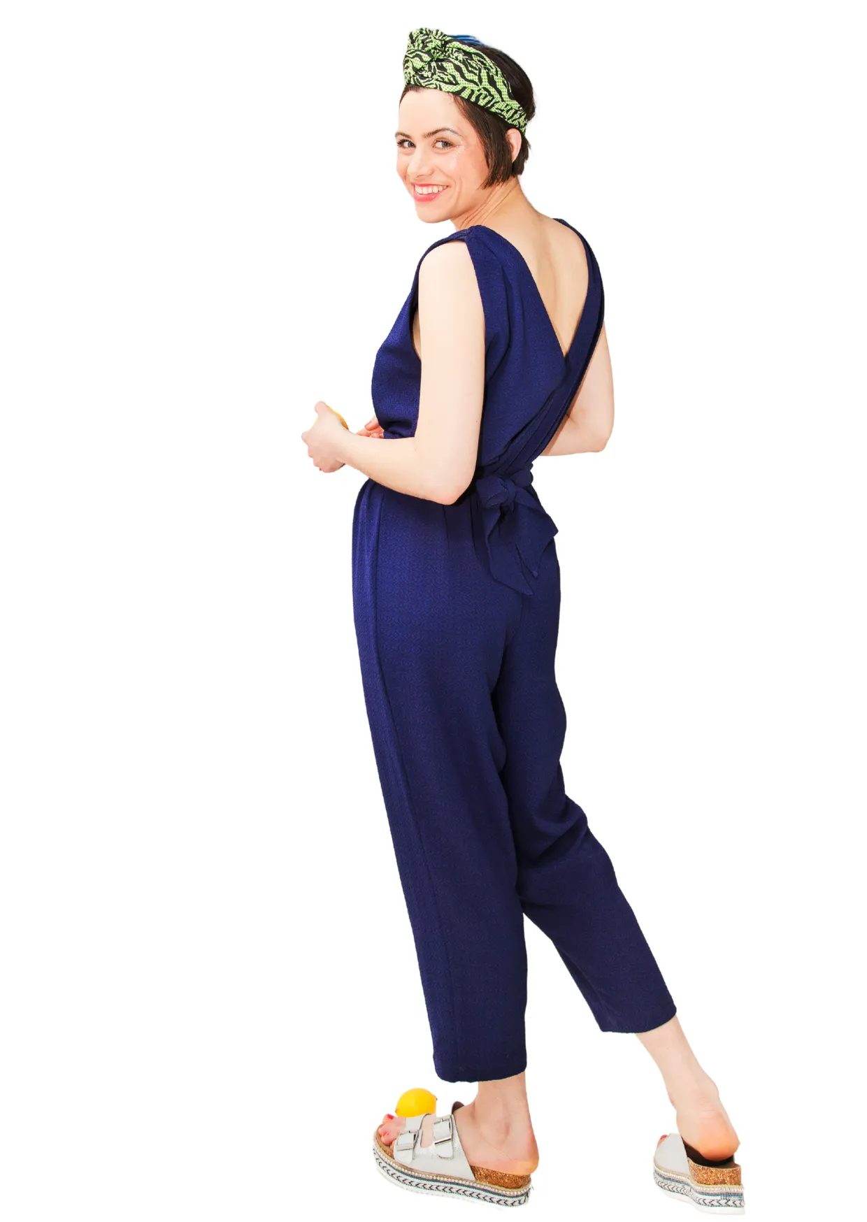 Just Like Heaven Navy jumpsuit