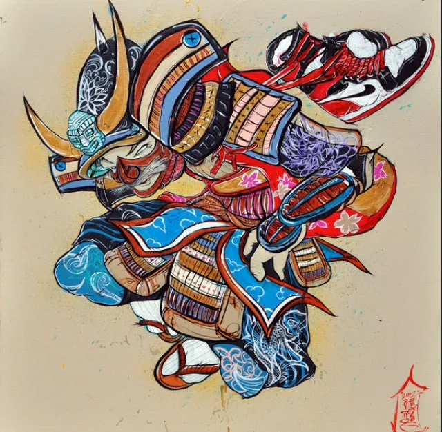 Leader 1  Fine Art Print Giclee 20"x20"