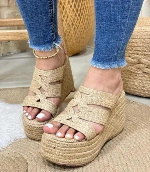 Linda Jute Espadrille Sandals