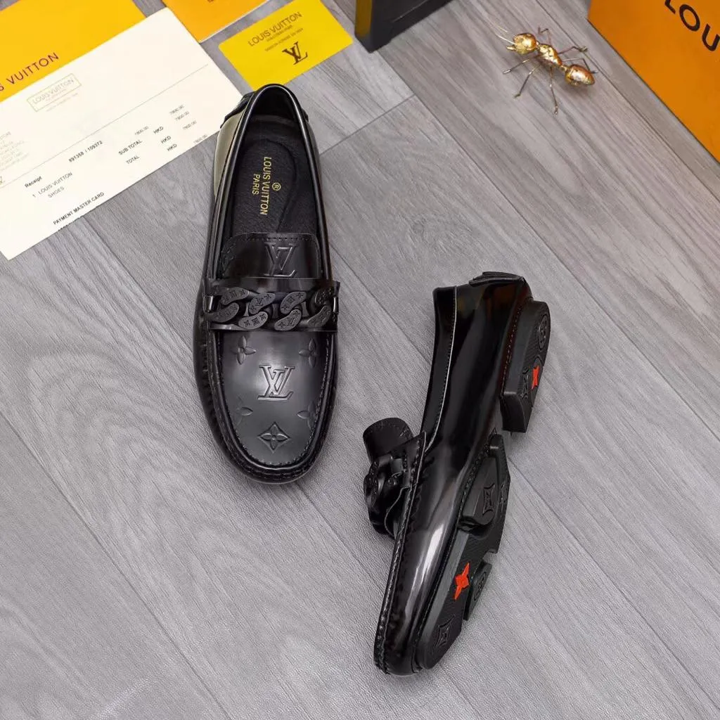 Luxury Latest Black Loafers For Men