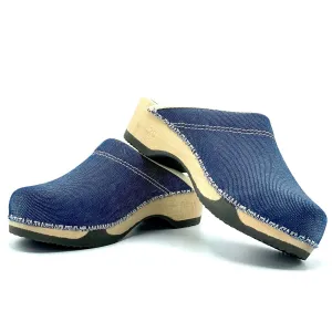 Magnafied - Embla Clogs in Japanese Denim