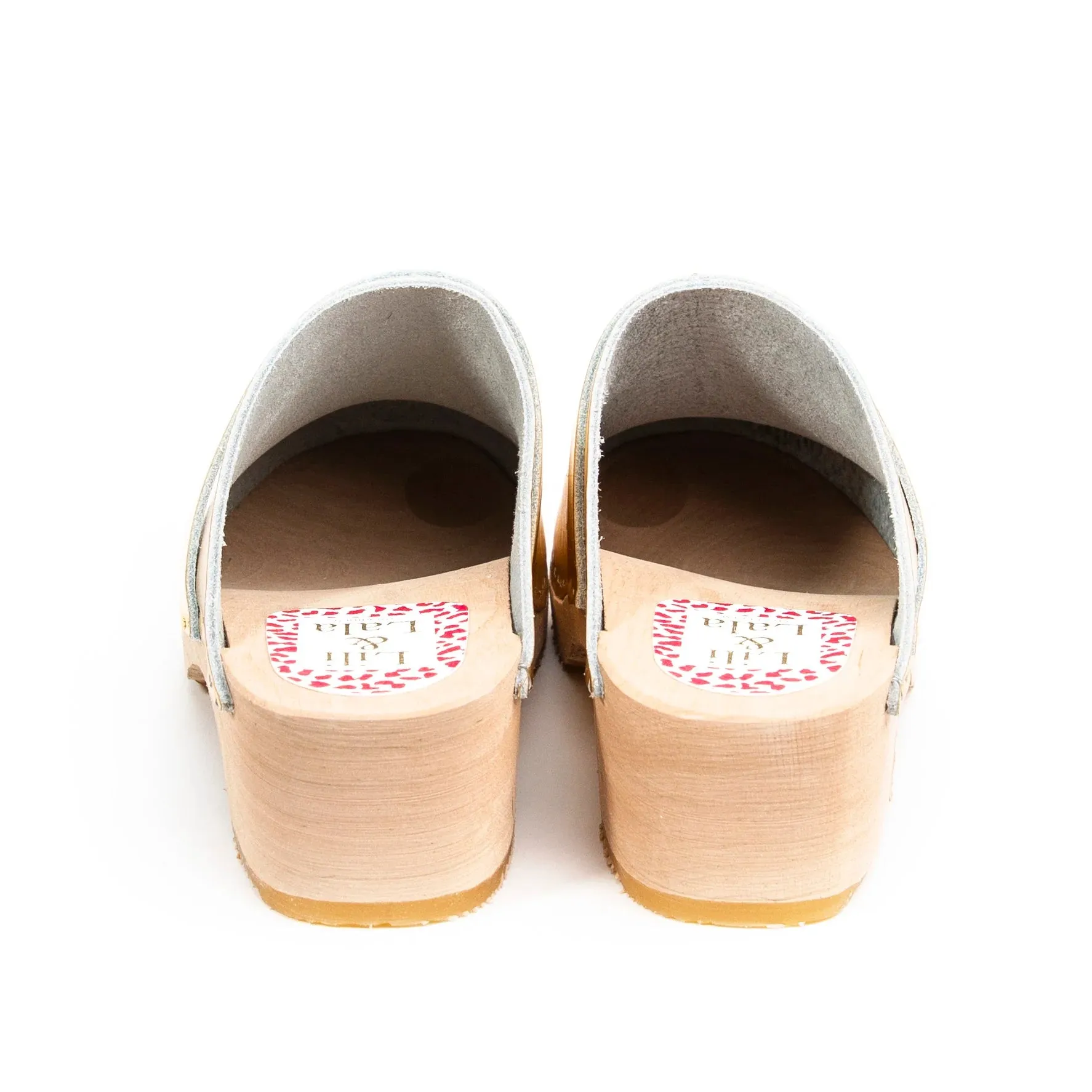 Malmo Gold Clogs