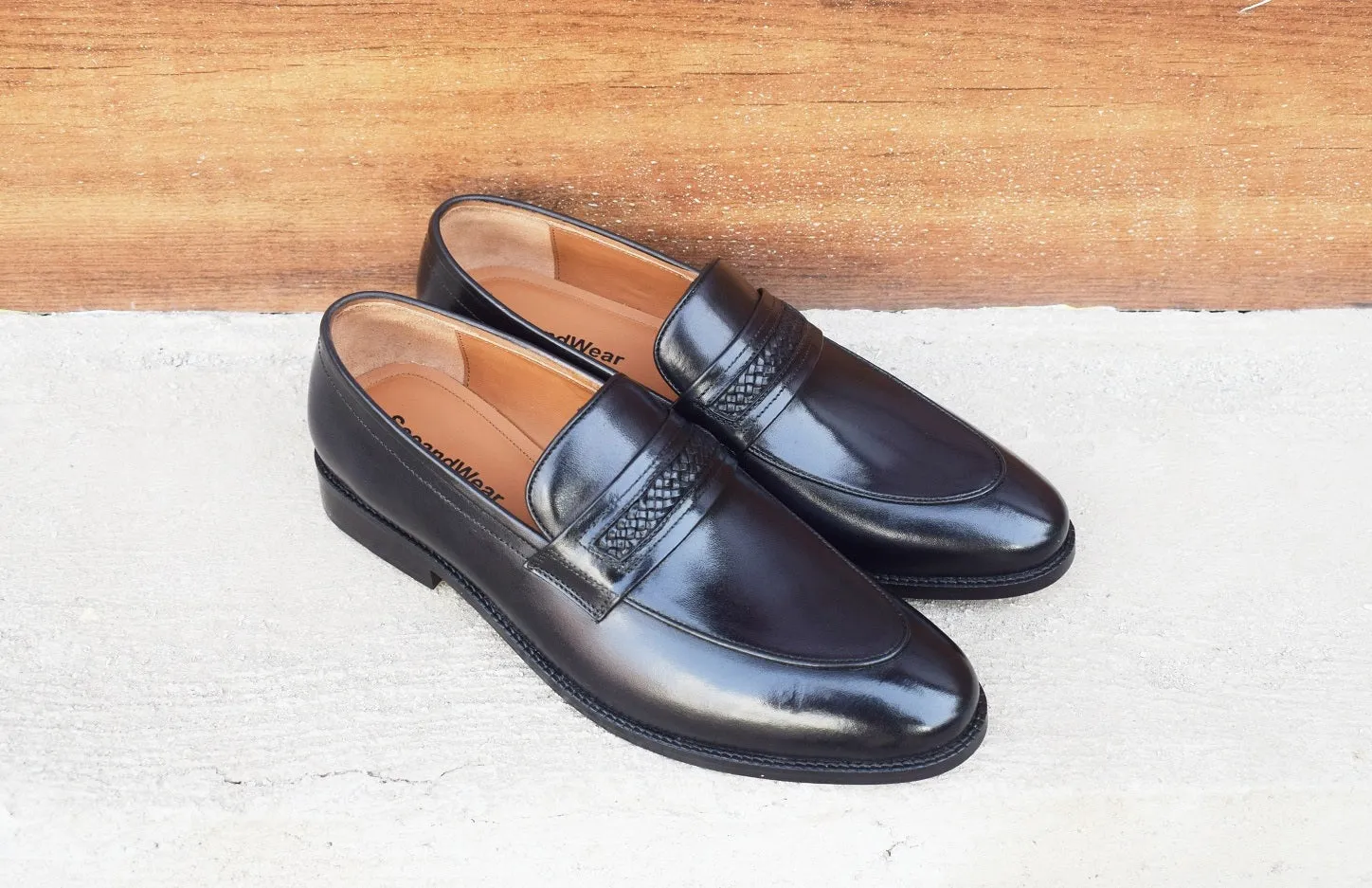 Matteo Weaving Slipon Handmade Shoes
