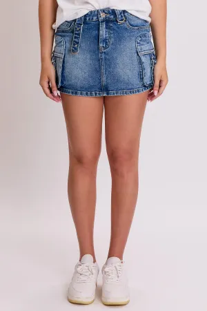Mini Cargo Skirt with Straps, Pack Of 12