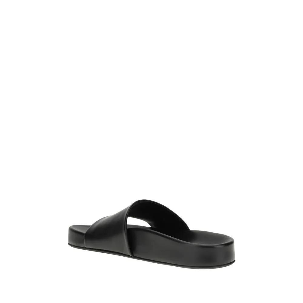 MM6 Anatomic leather Sandals