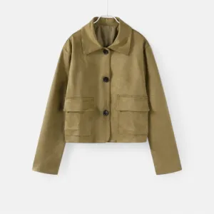 Monacogents | Retro Suede Women's Jacket