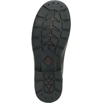 Muck Men's Chore Farm Leather Waterproof Comp Toe Work Boot - Black - CCLC-900