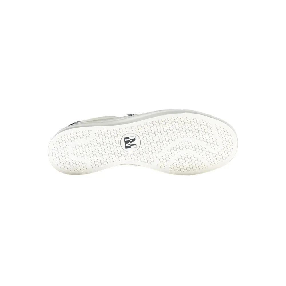 Napapijri White Polyester Men Sneaker